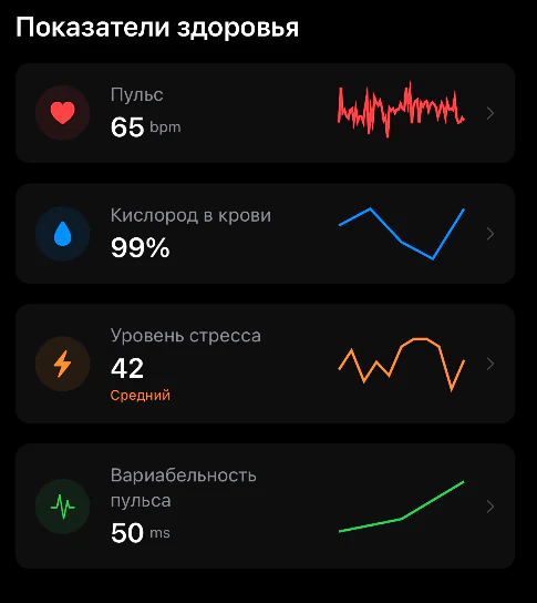 Публичный интерфейс Qutty Band