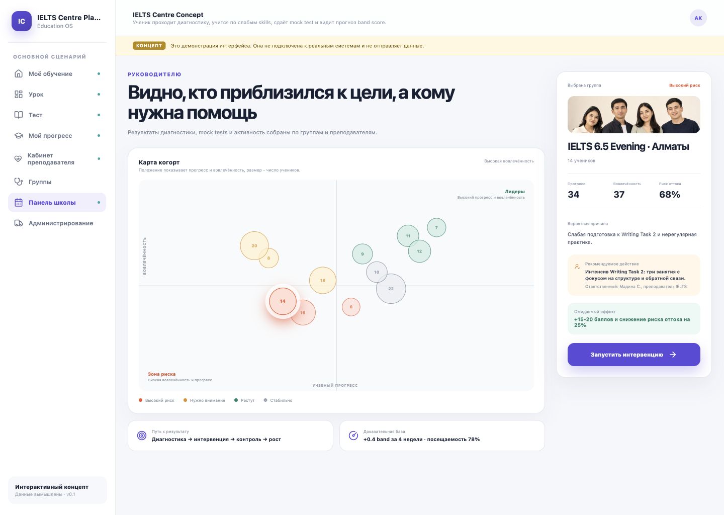 Demo Factory — экран 2